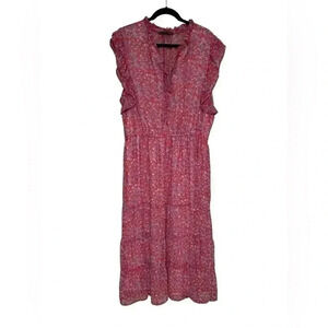 Black Tape Floral Maxi Dress Plus Size 2X